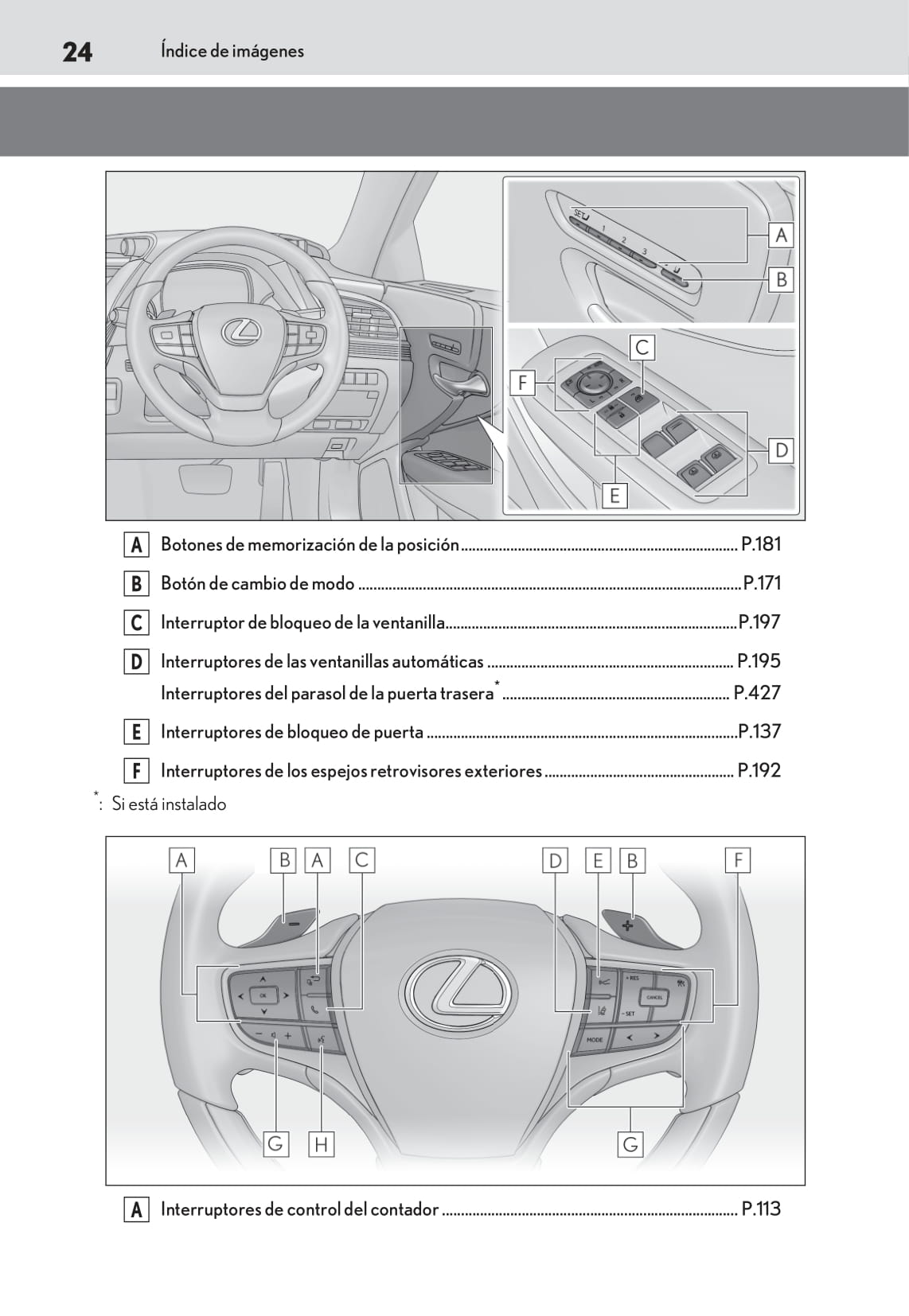 2018-2019 Lexus LS 500h Bedienungsanleitung | Spanisch