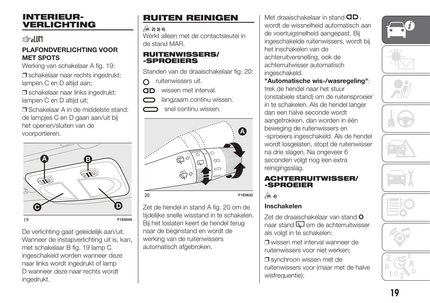 2015-2016 Fiat Punto Bedienungsanleitung | Niederländisch