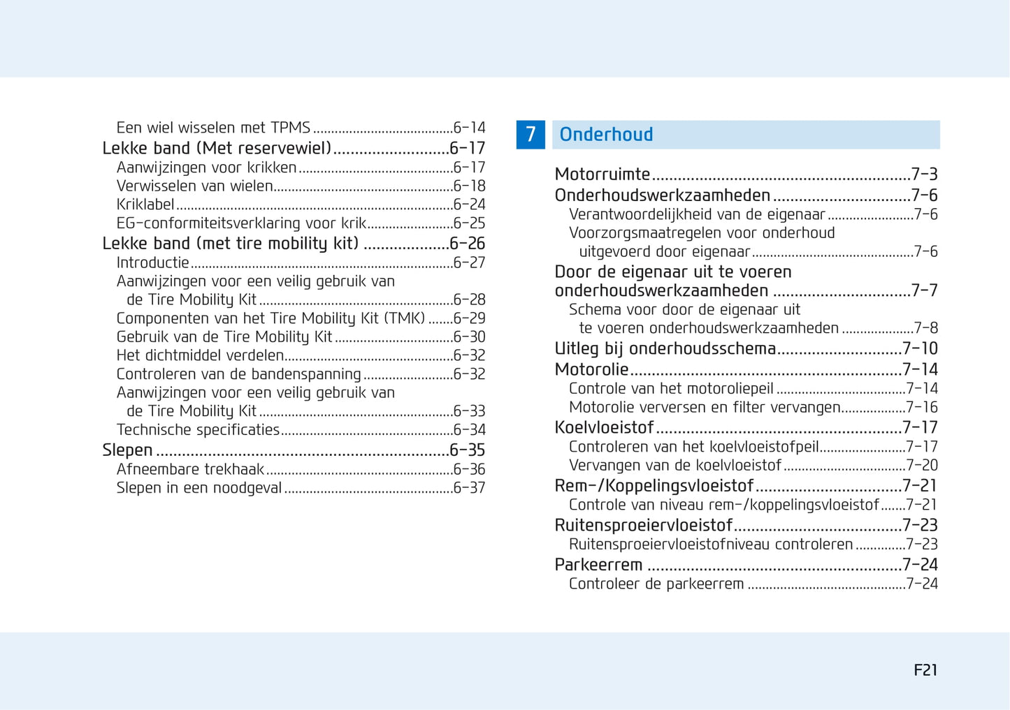 2015-2016 Hyundai Tucson Bedienungsanleitung | Niederländisch
