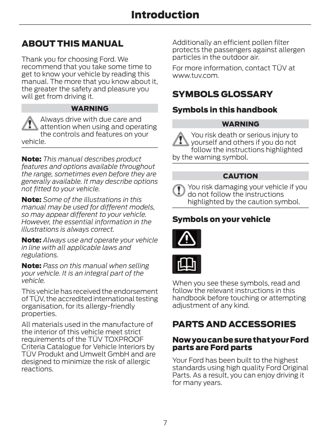 2011-2012 Ford Mondeo Bedienungsanleitung | Englisch