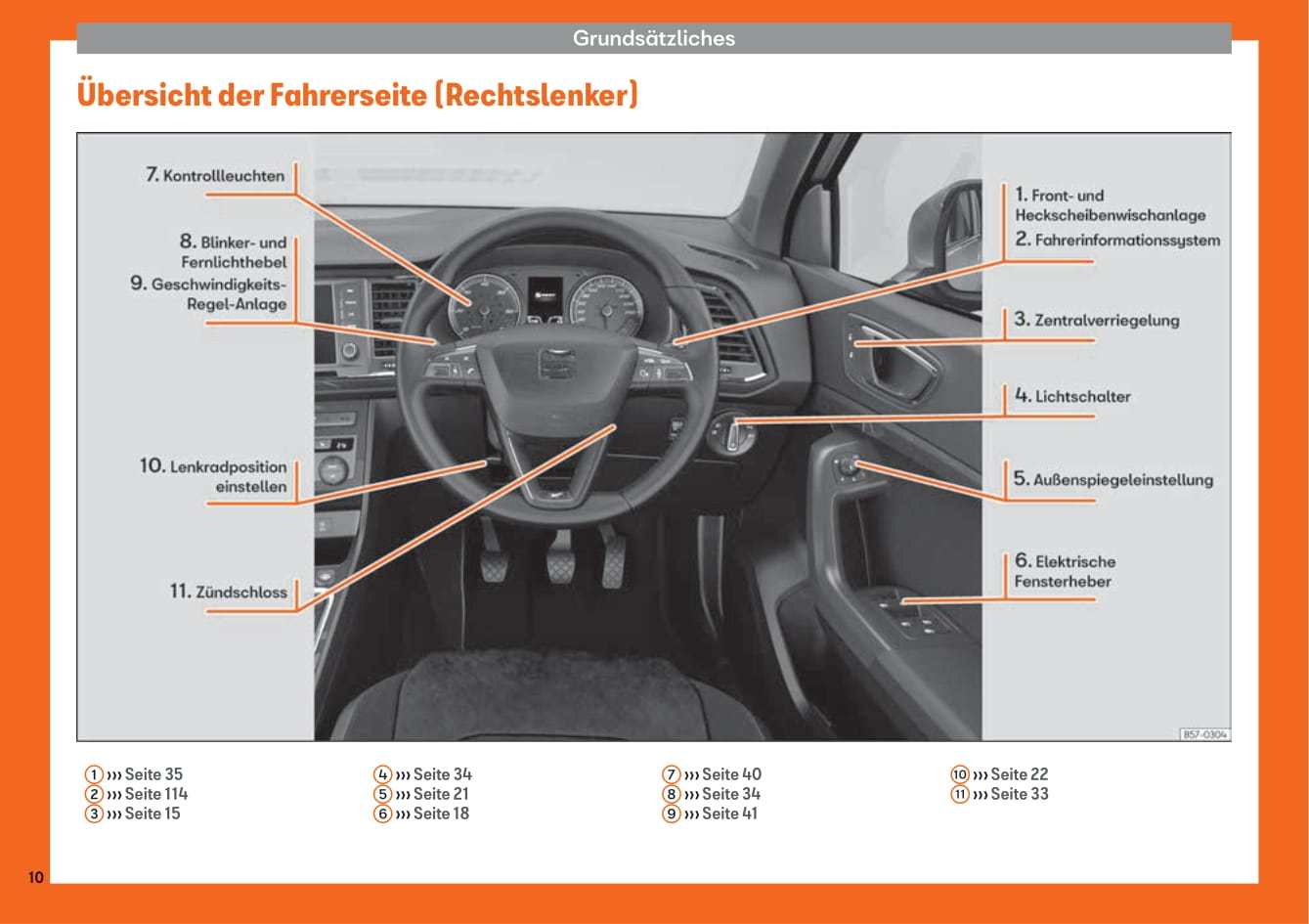 2018-2019 Seat Ateca Owner's Manual | German