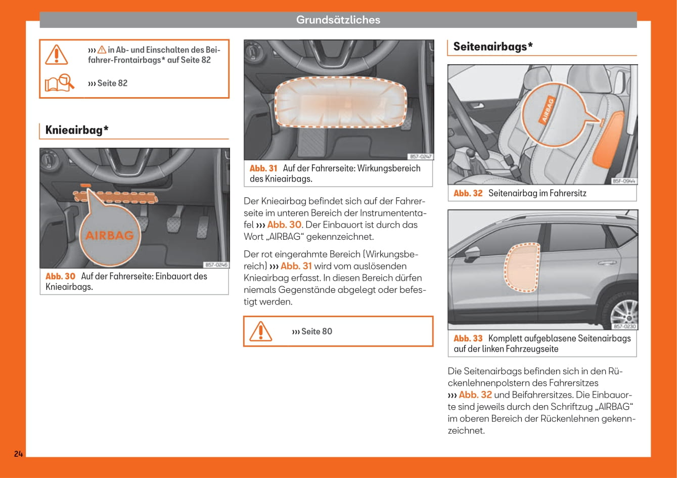 2018-2019 Seat Ateca Owner's Manual | German