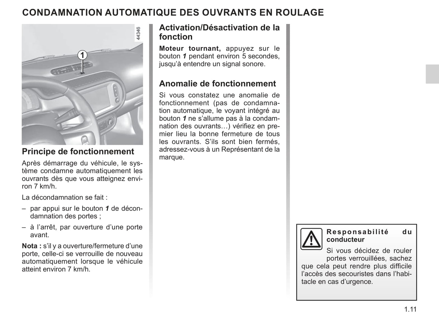 2019-2020 Renault Twingo Bedienungsanleitung | Französisch