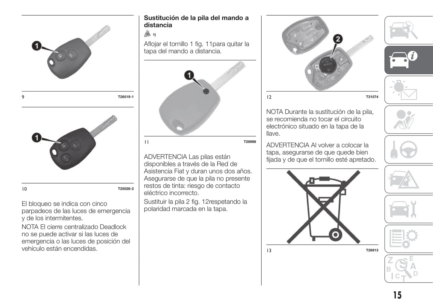 2019-2020 Fiat Talento Owner's Manual | Spanish