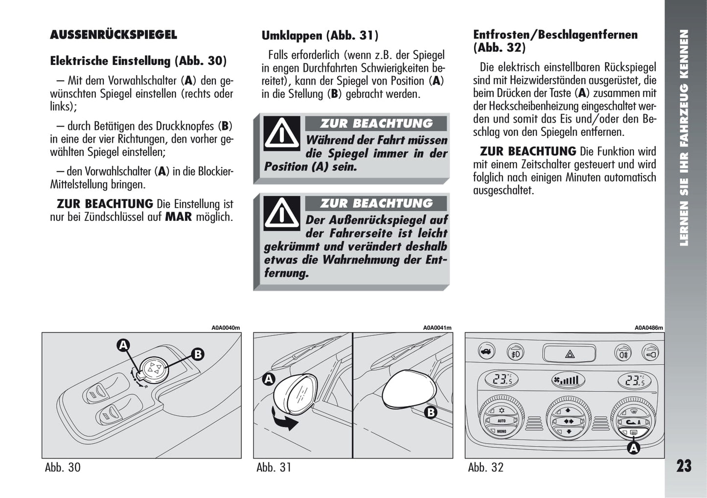 2005-2011 Alfa Romeo 147 Bedienungsanleitung | Deutsch