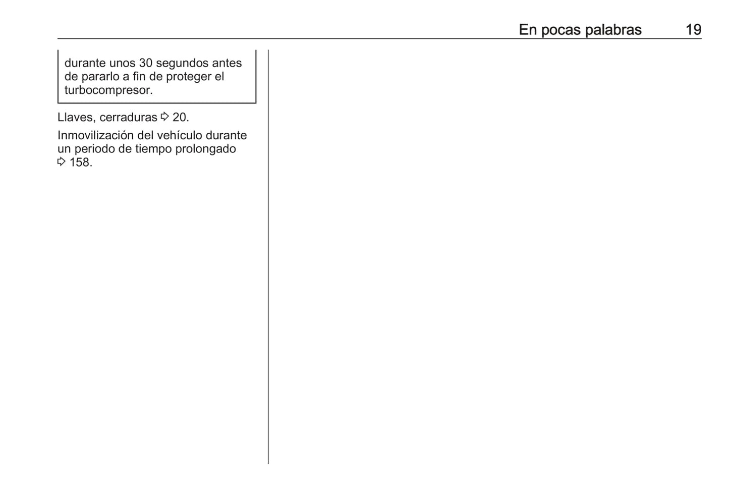 2019 Opel Adam Owner's Manual | Spanish