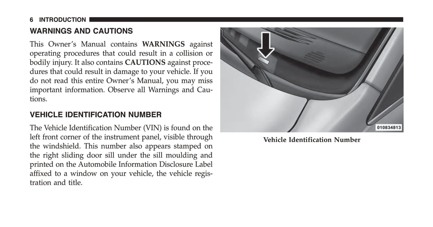 2016 Chrysler Country/Town Owner's Manual | English
