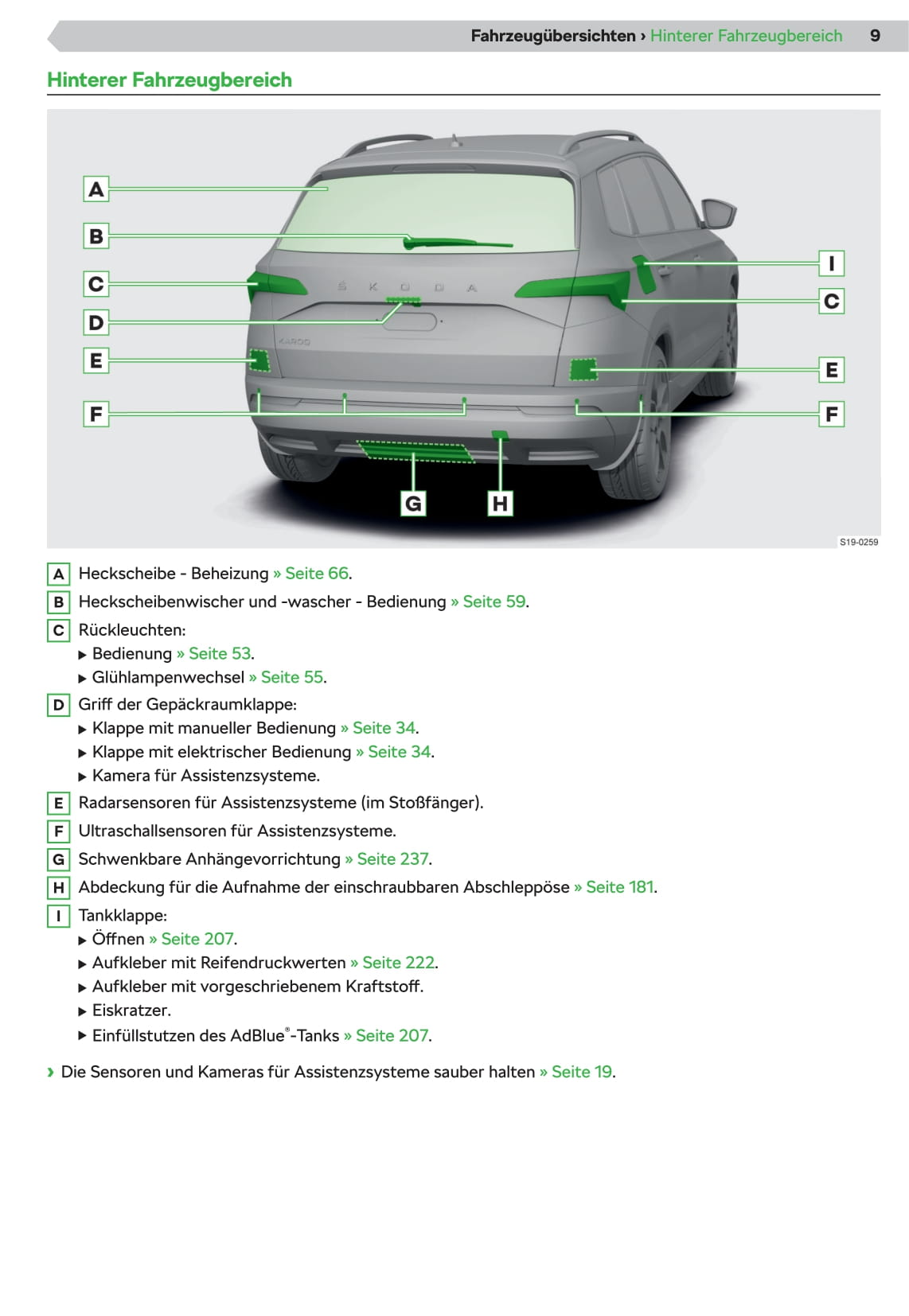 2018-2022 Skoda Karoq Bedienungsanleitung | Deutsch