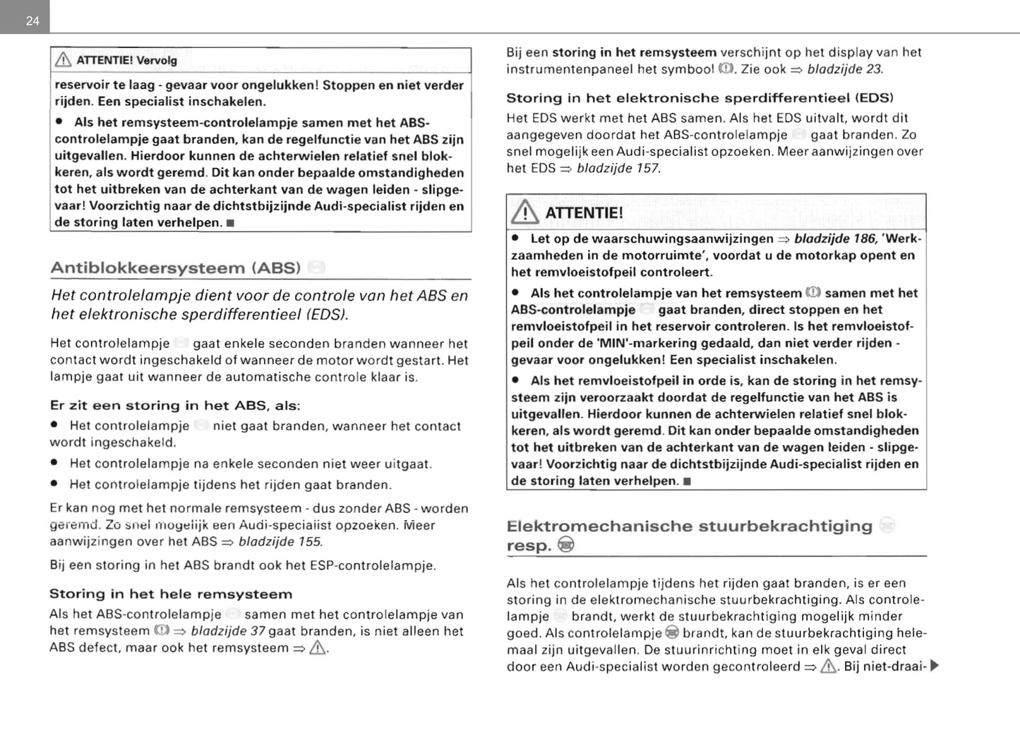 2006-2014 Audi TT Coupé Owner's Manual | Dutch
