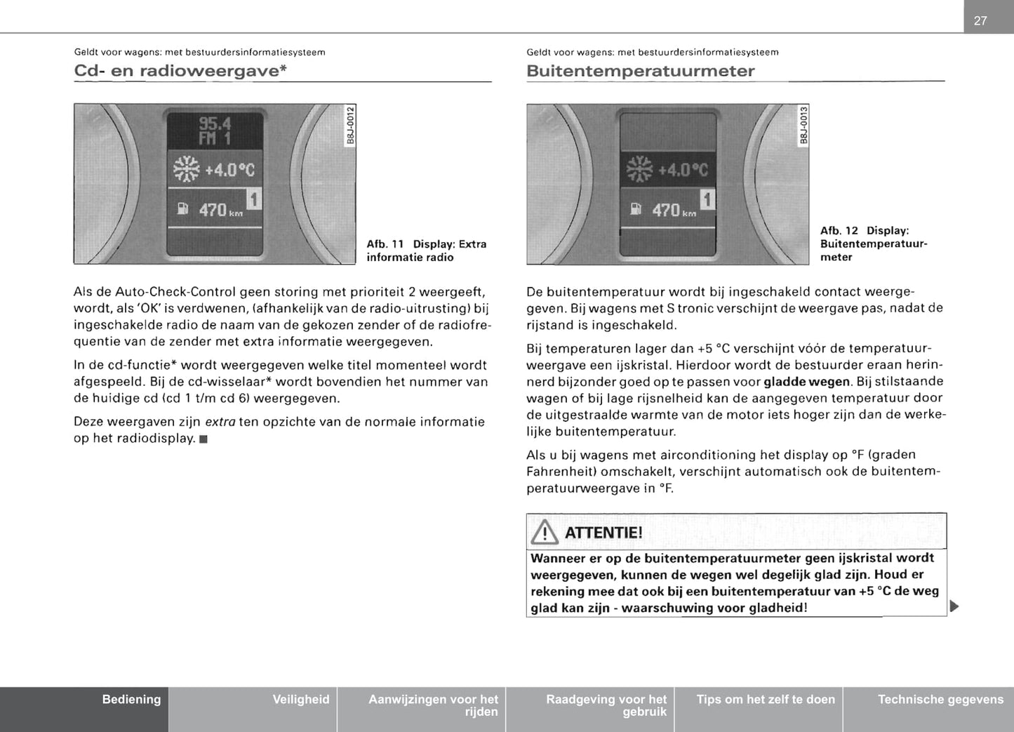 2006-2014 Audi TT Coupé Owner's Manual | Dutch