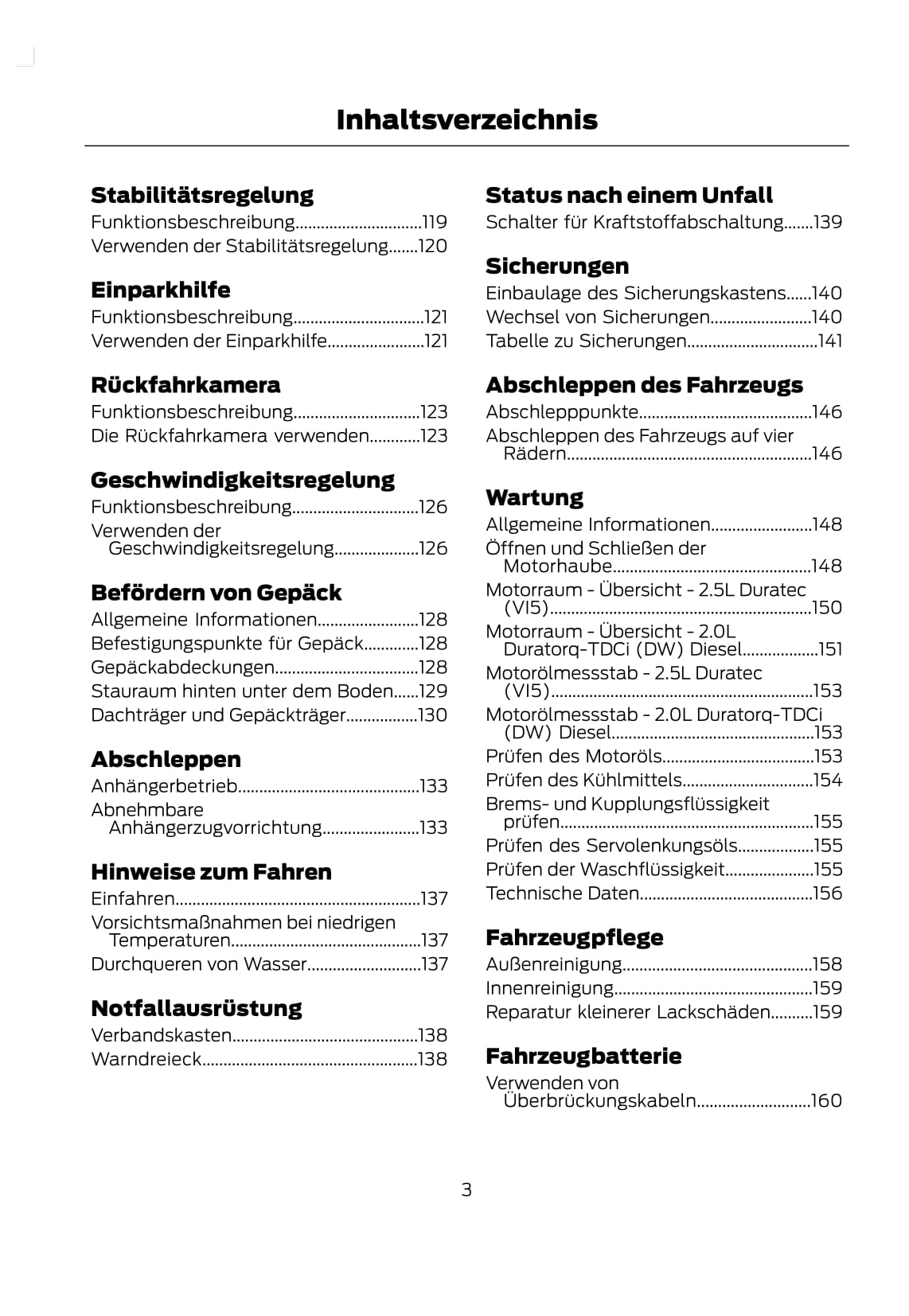 2011-2013 Ford Kuga Bedienungsanleitung | Deutsch