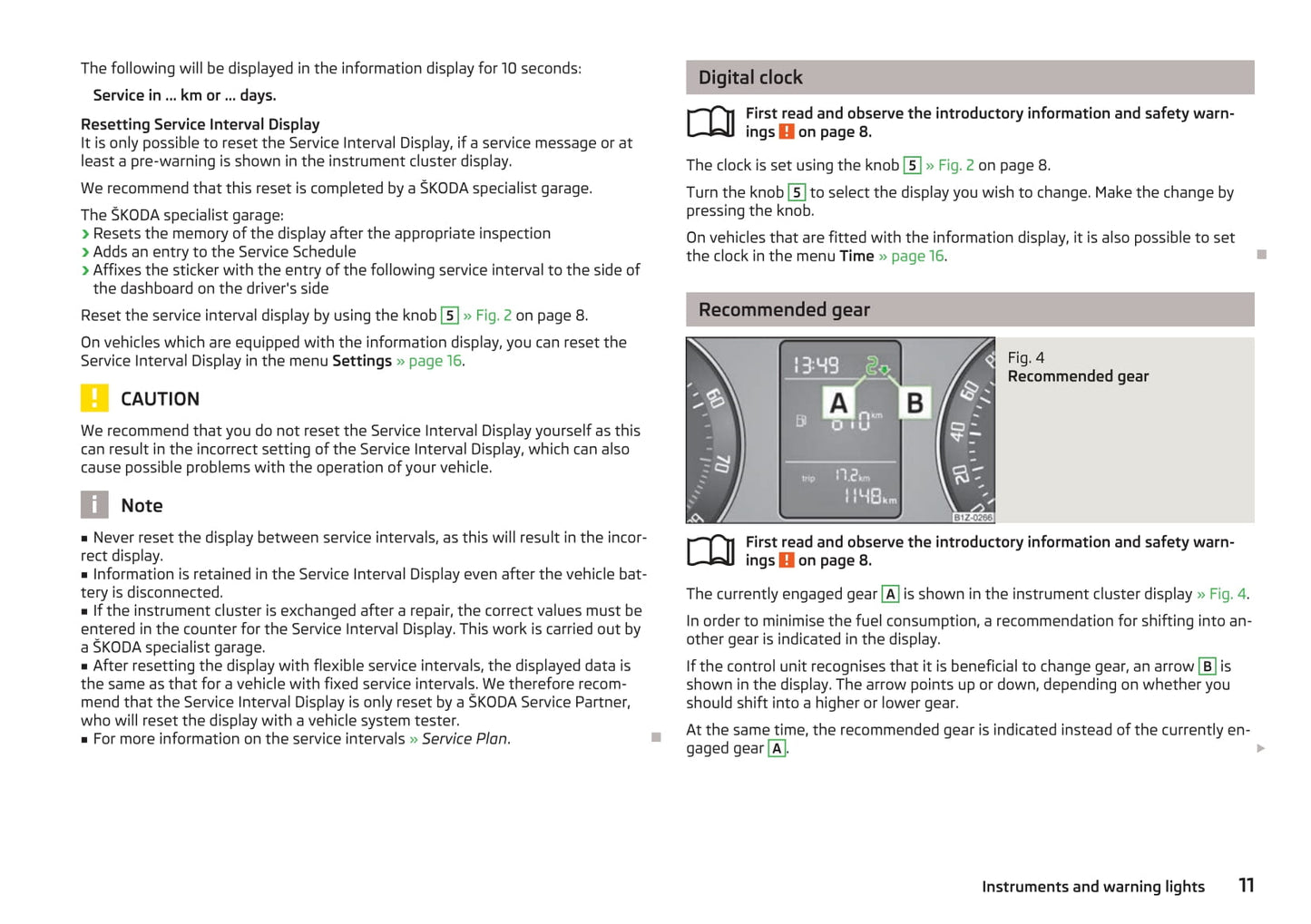 2009-2013 Skoda Octavia Bedienungsanleitung | Englisch