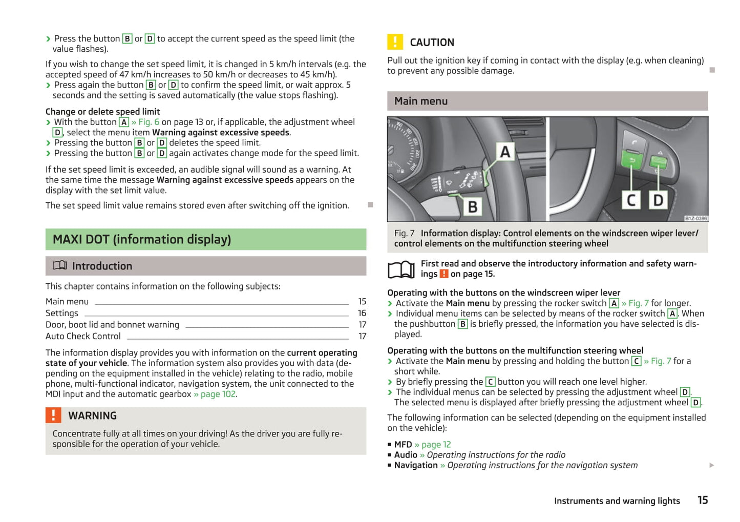 2009-2013 Skoda Octavia Bedienungsanleitung | Englisch