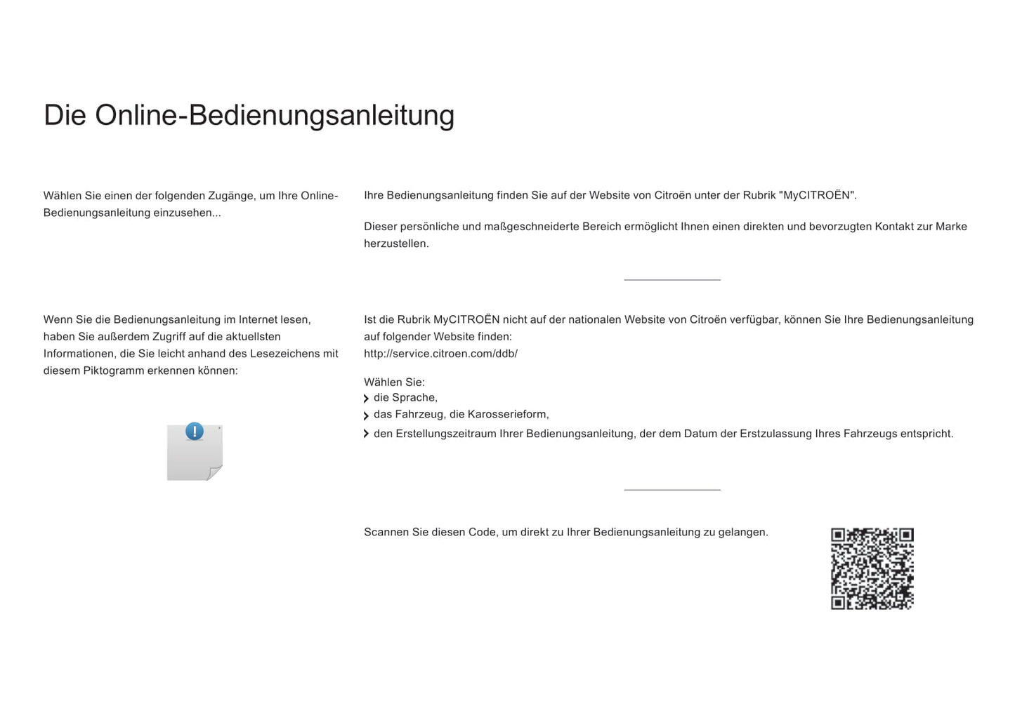 2015-2016 DS Automobiles DS4/DS 4 Owner's Manual | German