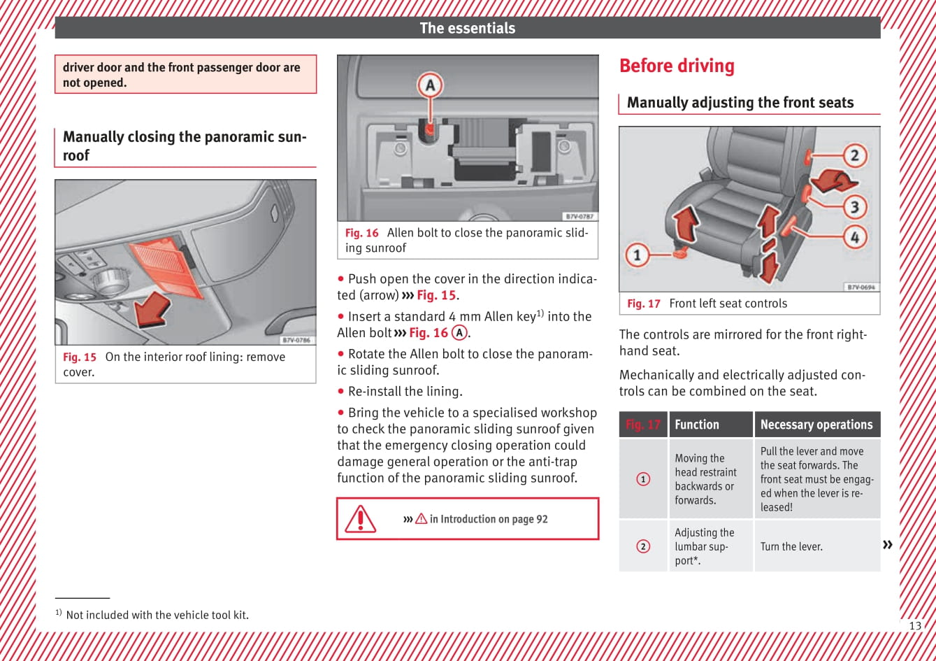 2010-2015 Seat Alhambra Bedienungsanleitung | Englisch