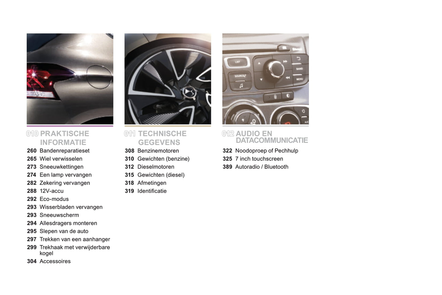 2015 DS Automobiles DS4 Bedienungsanleitung | Niederländisch