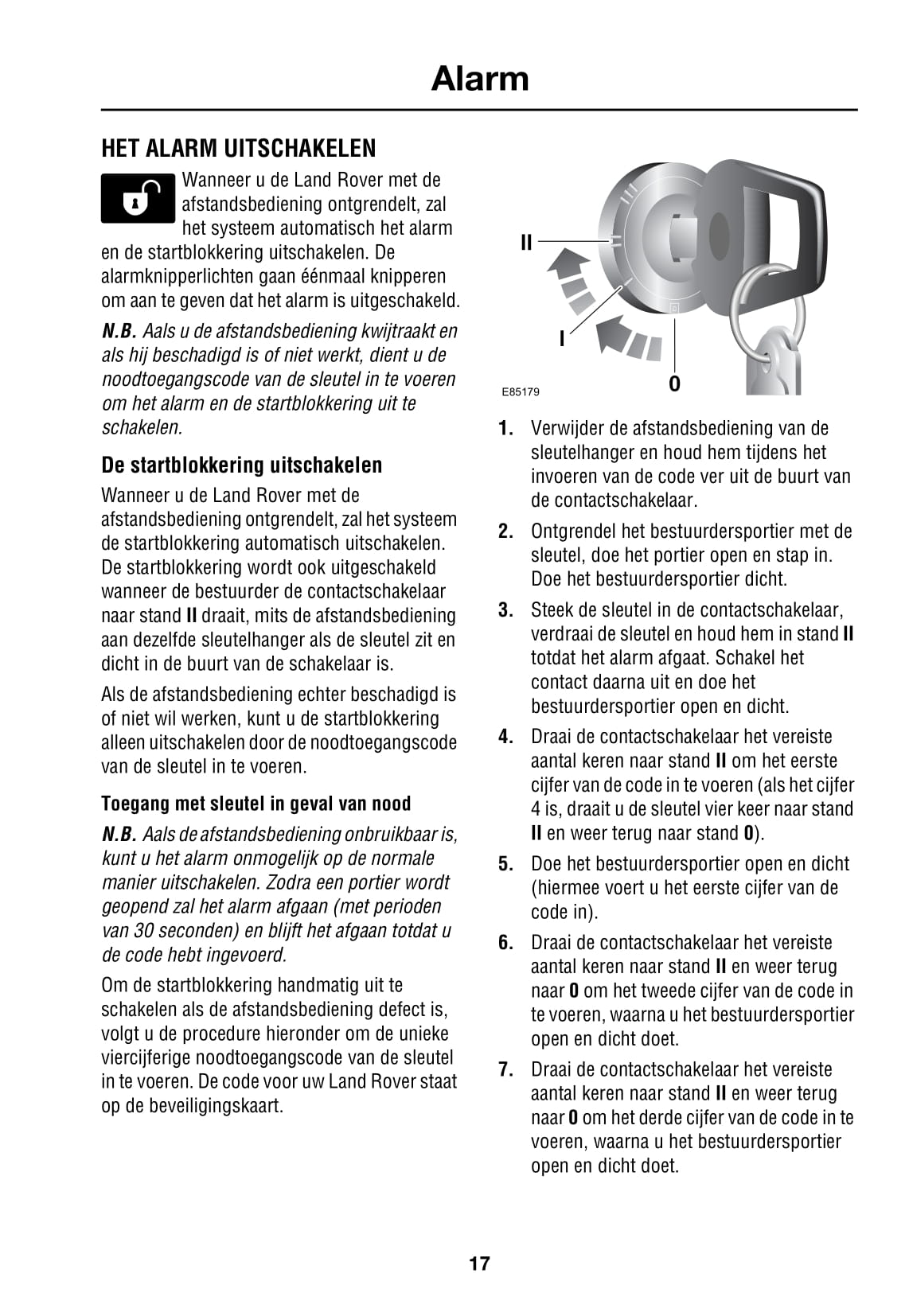2007-2011 Land Rover Defender Bedienungsanleitung | Niederländisch