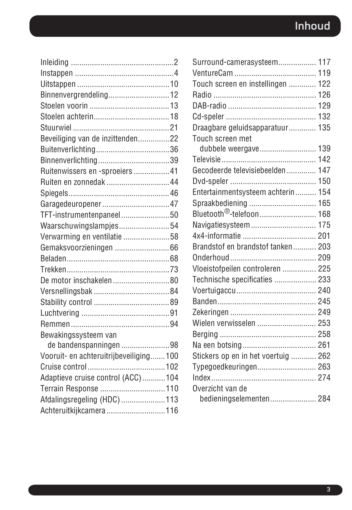 2009-2013 Land Rover Range Rover Bedienungsanleitung | Niederländisch