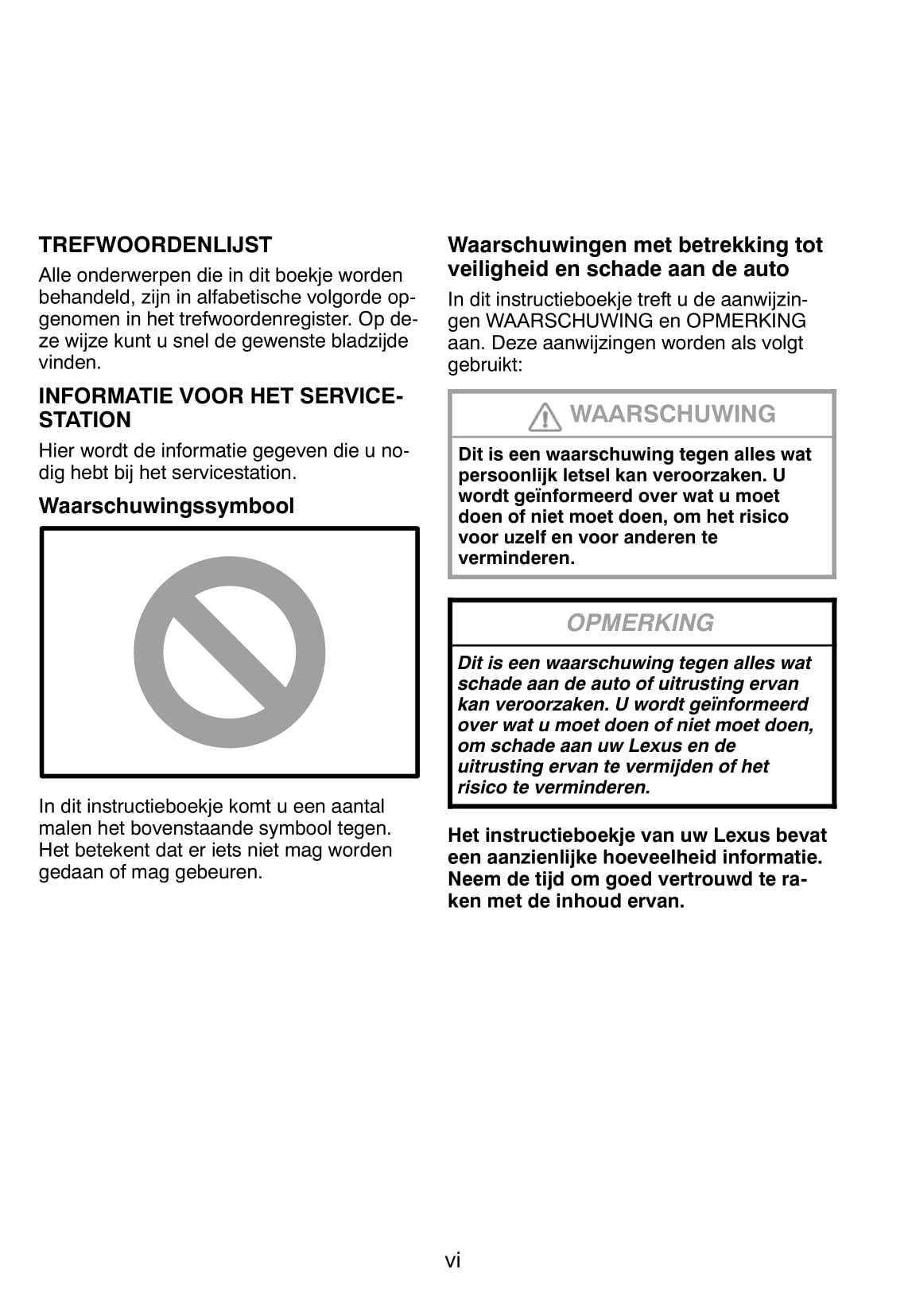 2006-2007 Lexus GS 300/GS 430 Owner's Manual | Dutch