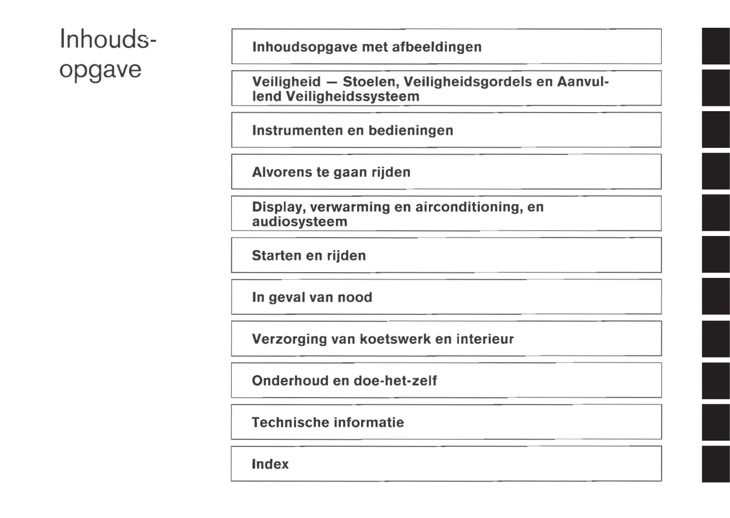 2014-2017 Nissan Qashqai Bedienungsanleitung | Niederländisch