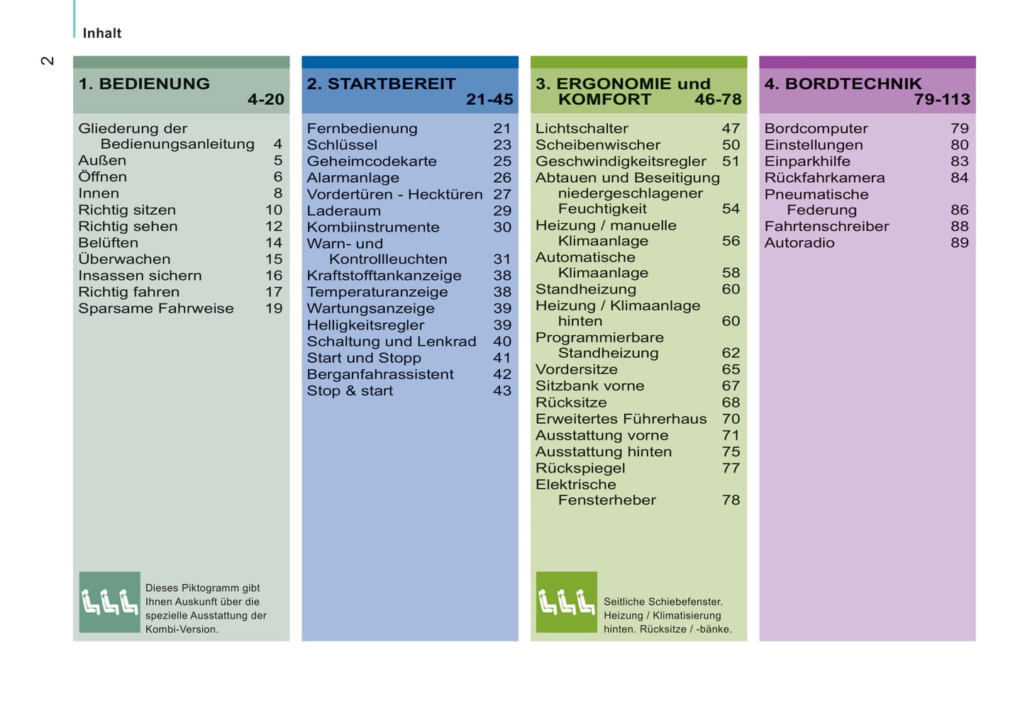 2012-2013 Citroën Jumper Bedienungsanleitung | Deutsch