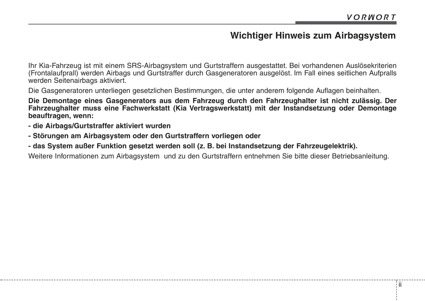 2016-2017 Kia Sorento Bedienungsanleitung | Deutsch