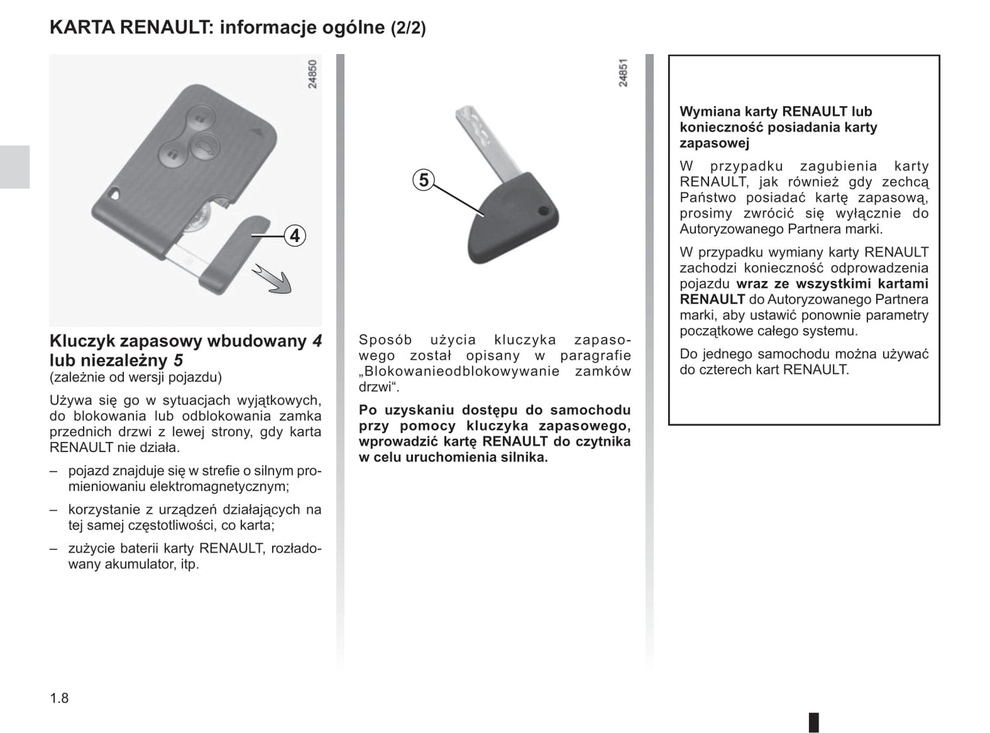 2012-2013 Renault Clio Bedienungsanleitung | Polnisch