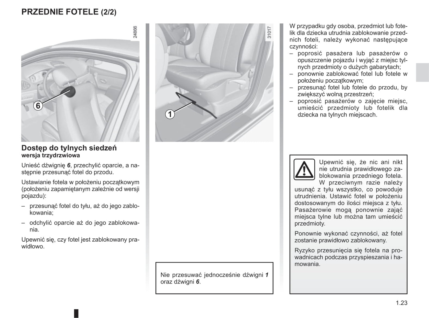 2012-2013 Renault Clio Bedienungsanleitung | Polnisch