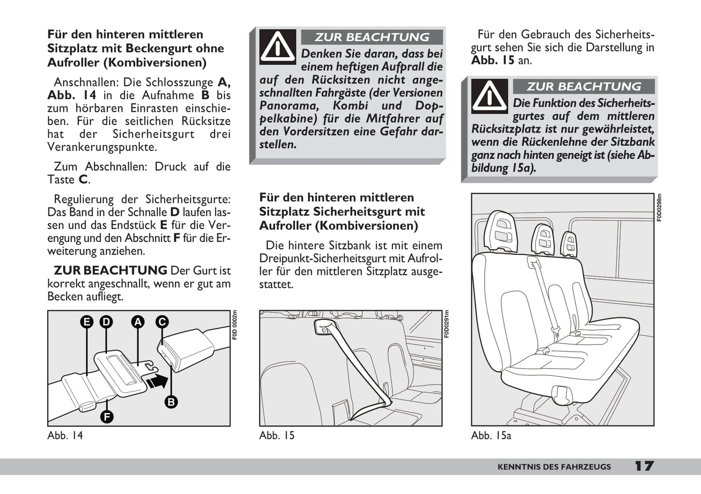 2005-2006 Fiat Ducato Bedienungsanleitung | Deutsch