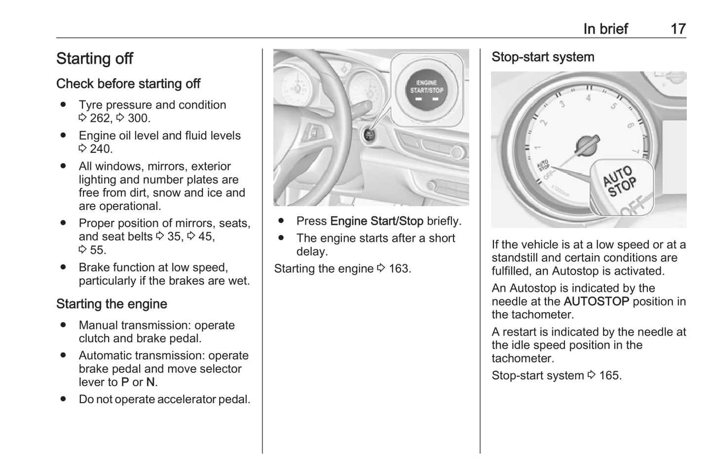 2017-2019 Vauxhall Insignia Bedienungsanleitung | Englisch