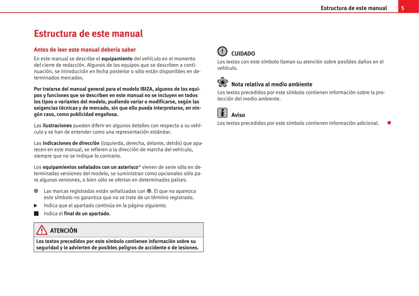 2008-2012 Seat Ibiza Bedienungsanleitung | Spanisch