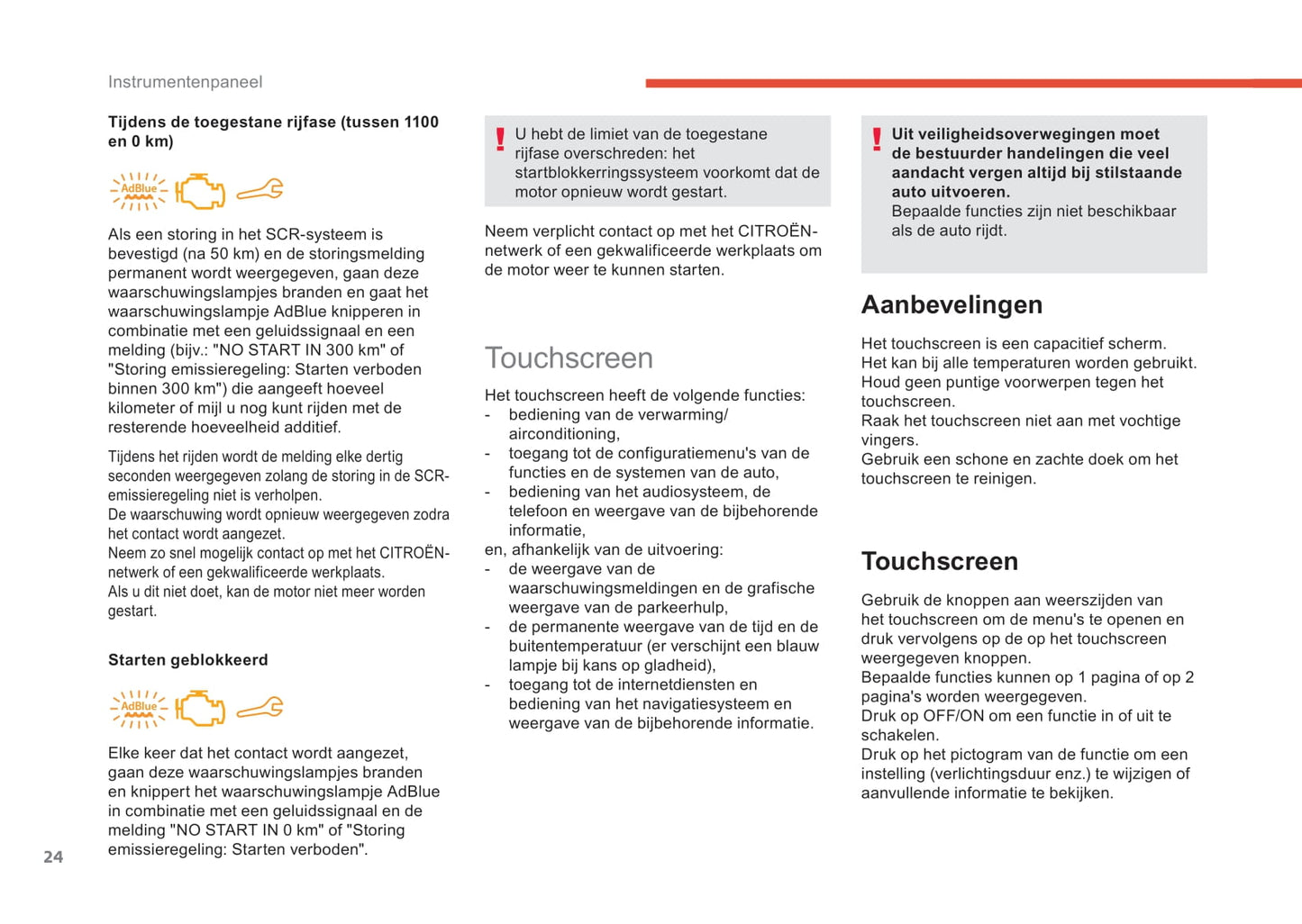 2018-2019 Citroën C4 Cactus Bedienungsanleitung | Niederländisch