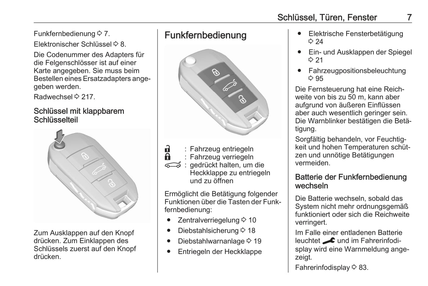 2021-2022 Opel Mokka/Mokka-e Bedienungsanleitung | Deutsch