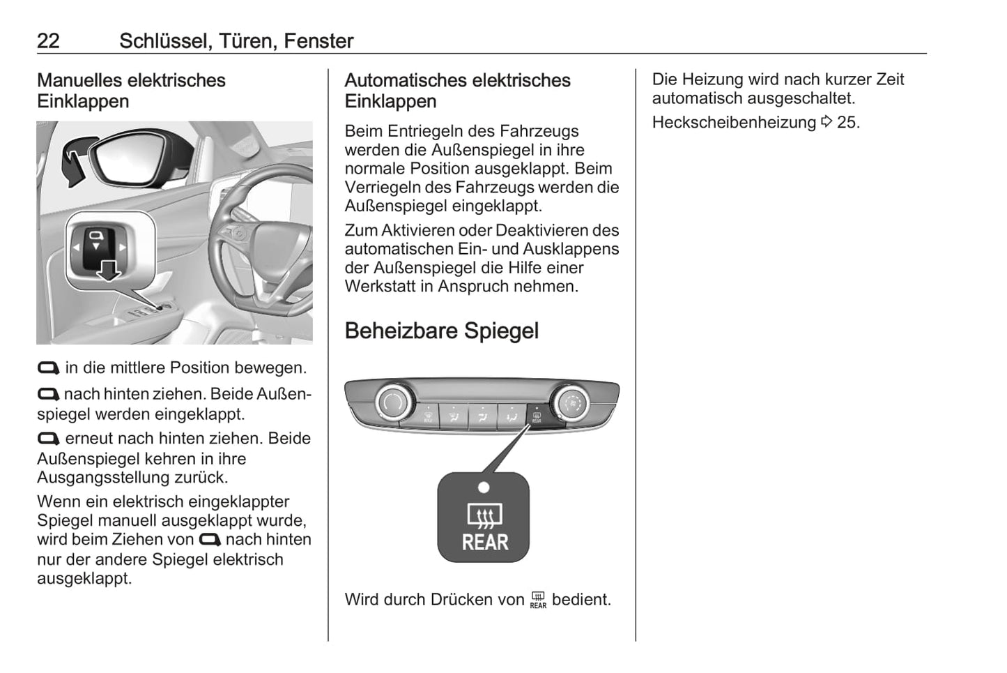 2021-2022 Opel Mokka/Mokka-e Bedienungsanleitung | Deutsch