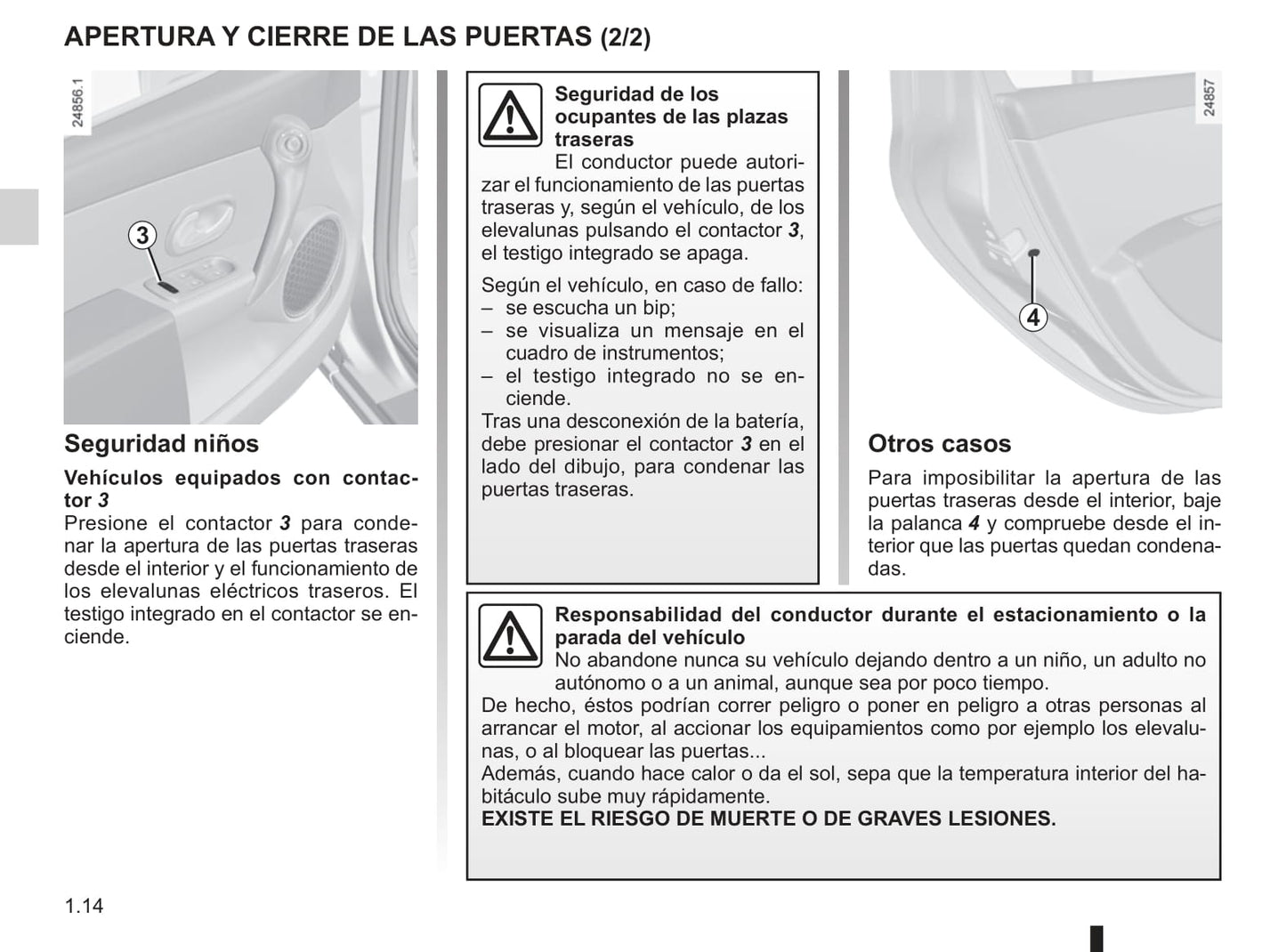 2012-2013 Renault Clio Bedienungsanleitung | Spanisch