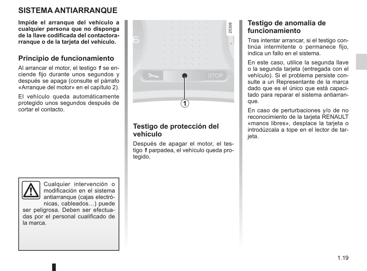 2012-2013 Renault Clio Bedienungsanleitung | Spanisch
