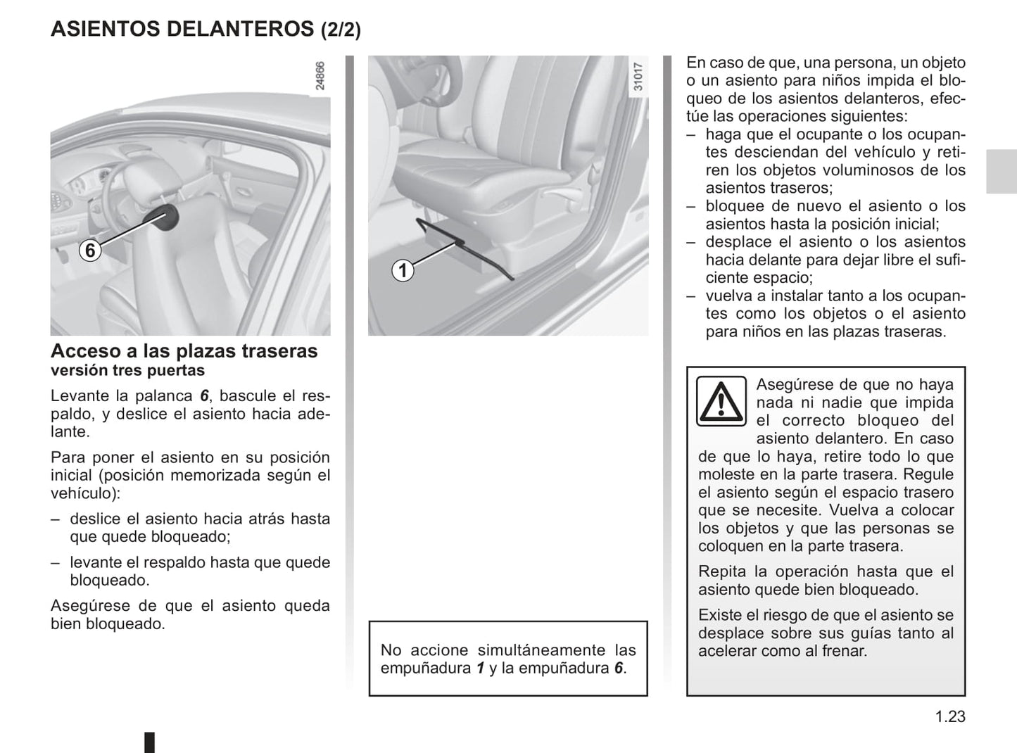 2012-2013 Renault Clio Bedienungsanleitung | Spanisch