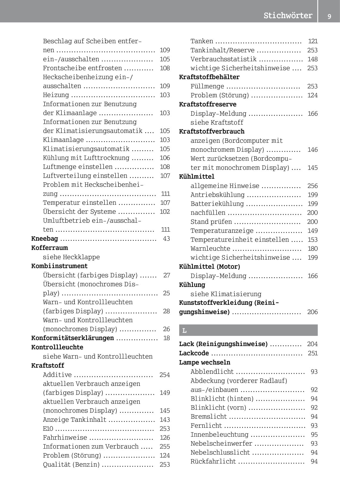 2014-2016 Smart Fortwo Owner's Manual | German