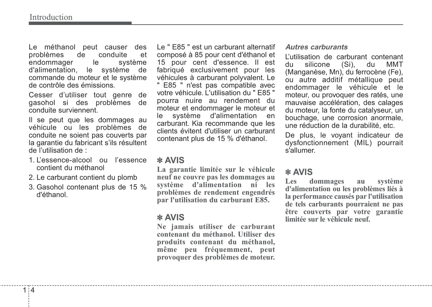 2018 Kia Sportage Bedienungsanleitung | Französisch