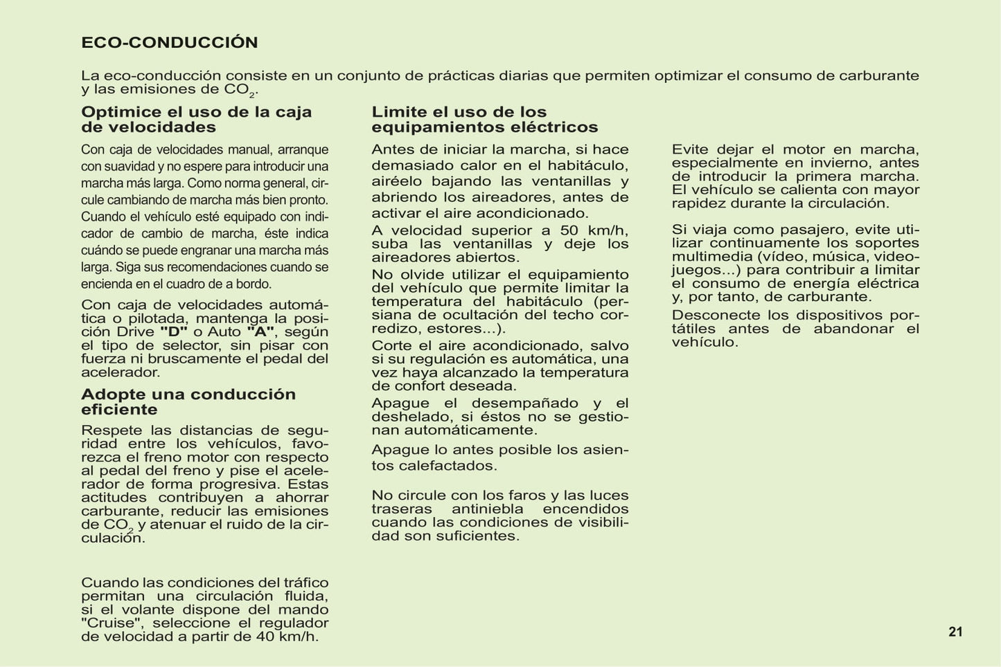 2011-2012 Citroën C6 Owner's Manual | Spanish