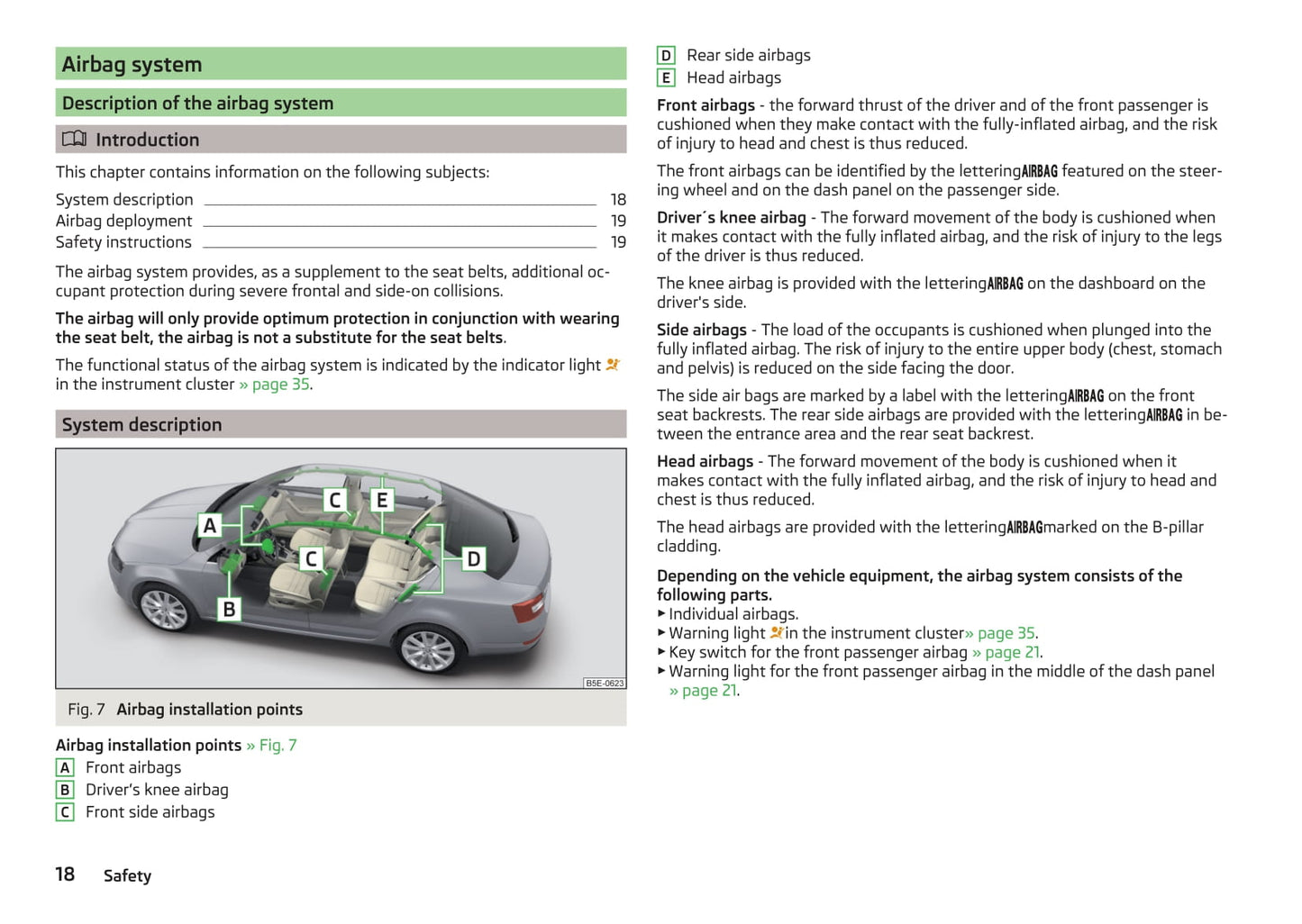 2016-2017 Skoda Octavia Owner's Manual | English
