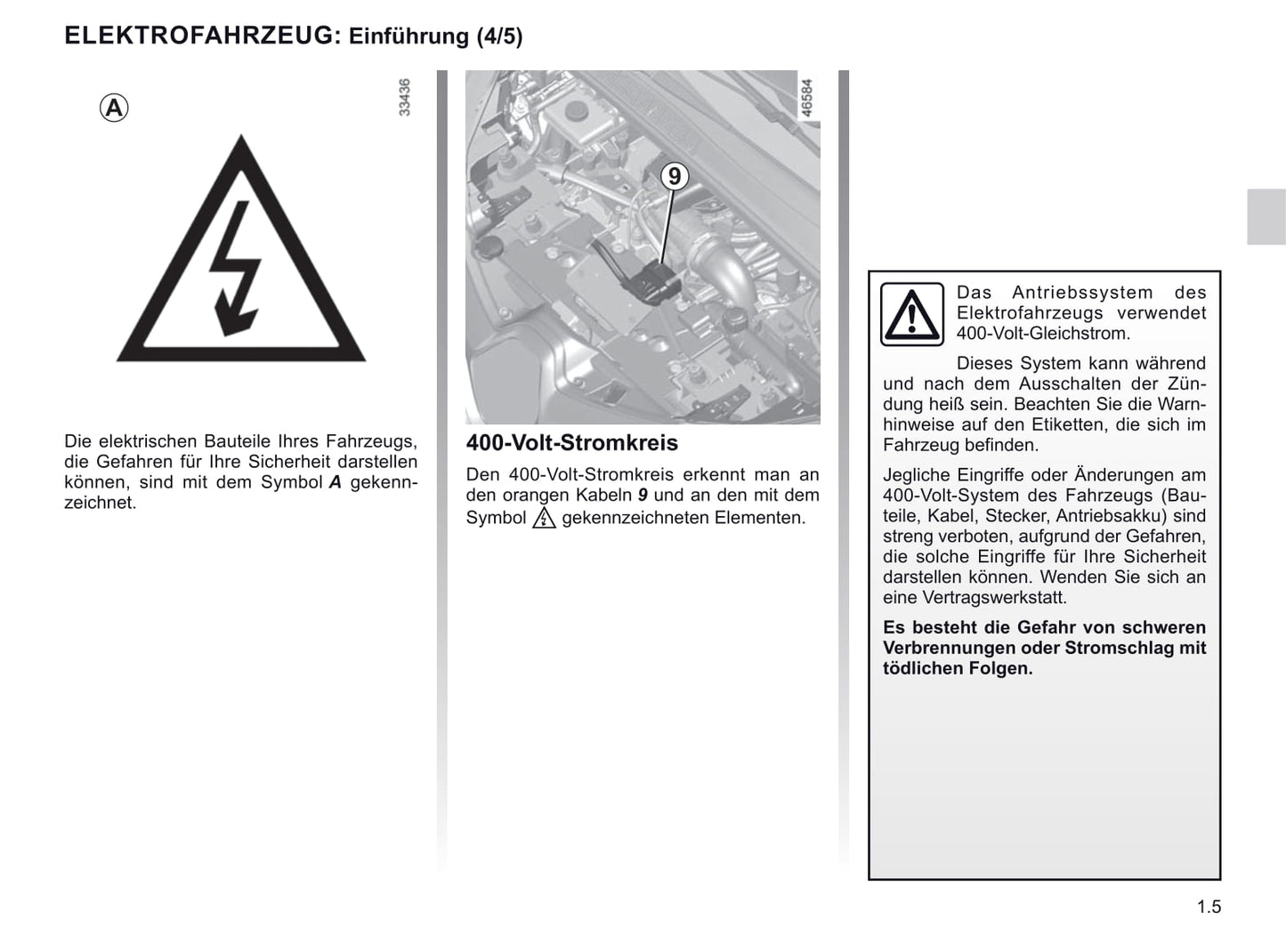2019-2020 Renault Zoe Owner's Manual | German