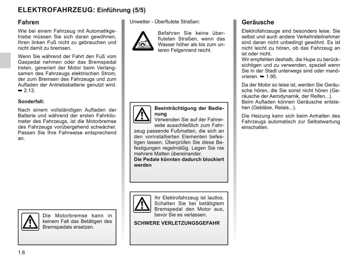 2019-2020 Renault Zoe Owner's Manual | German