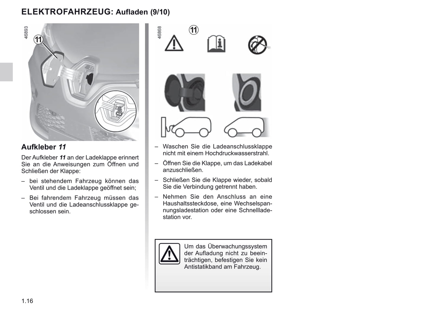 2019-2020 Renault Zoe Owner's Manual | German