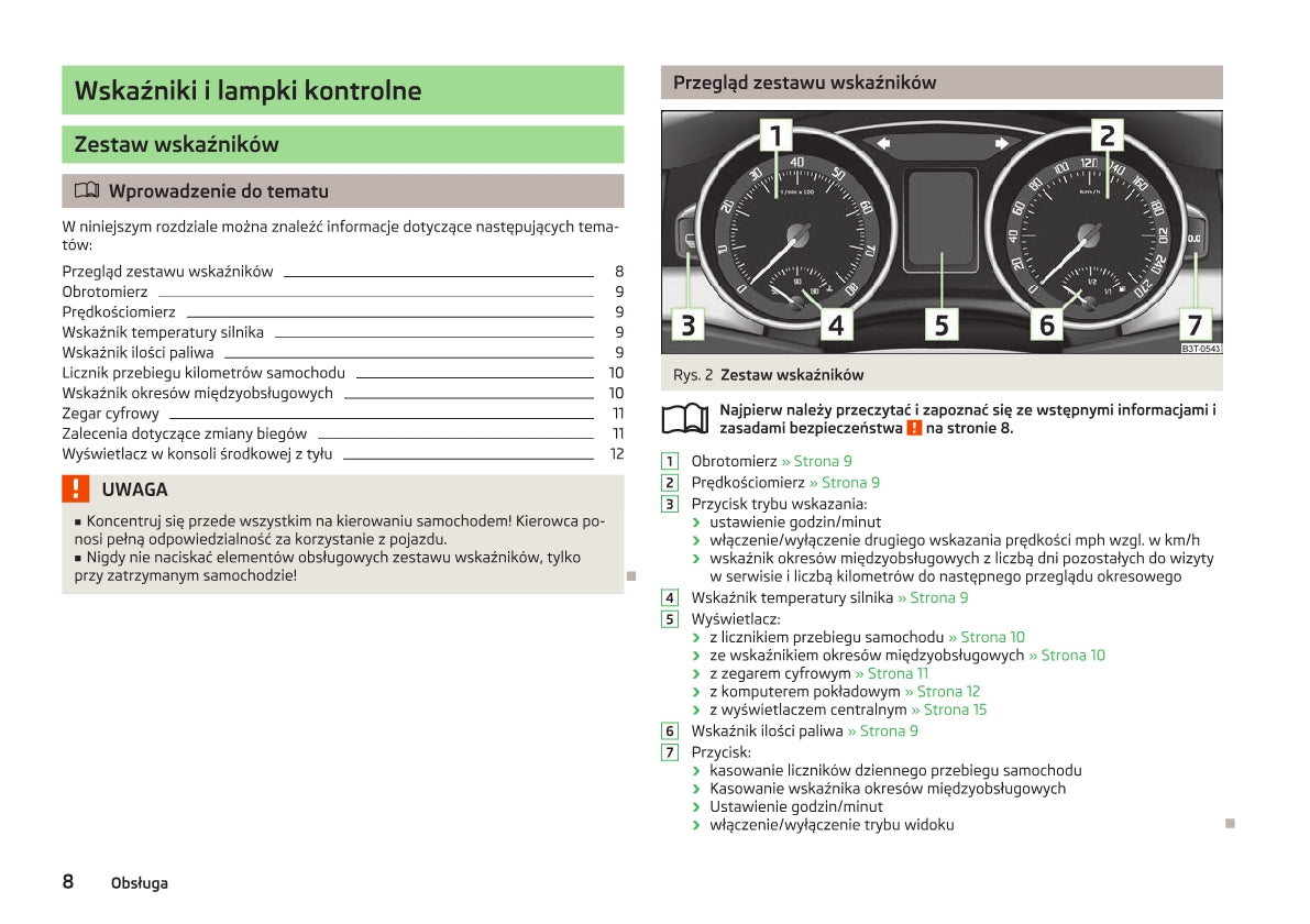 2008-2013 Skoda Superb Bedienungsanleitung | Polnisch