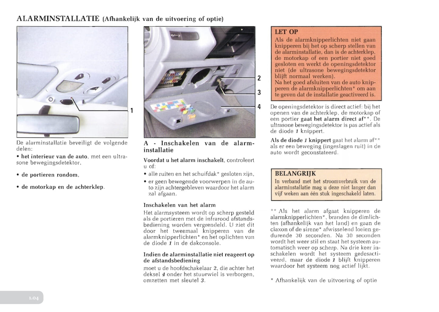 1996-1997 Renault Laguna Bedienungsanleitung | Niederländisch