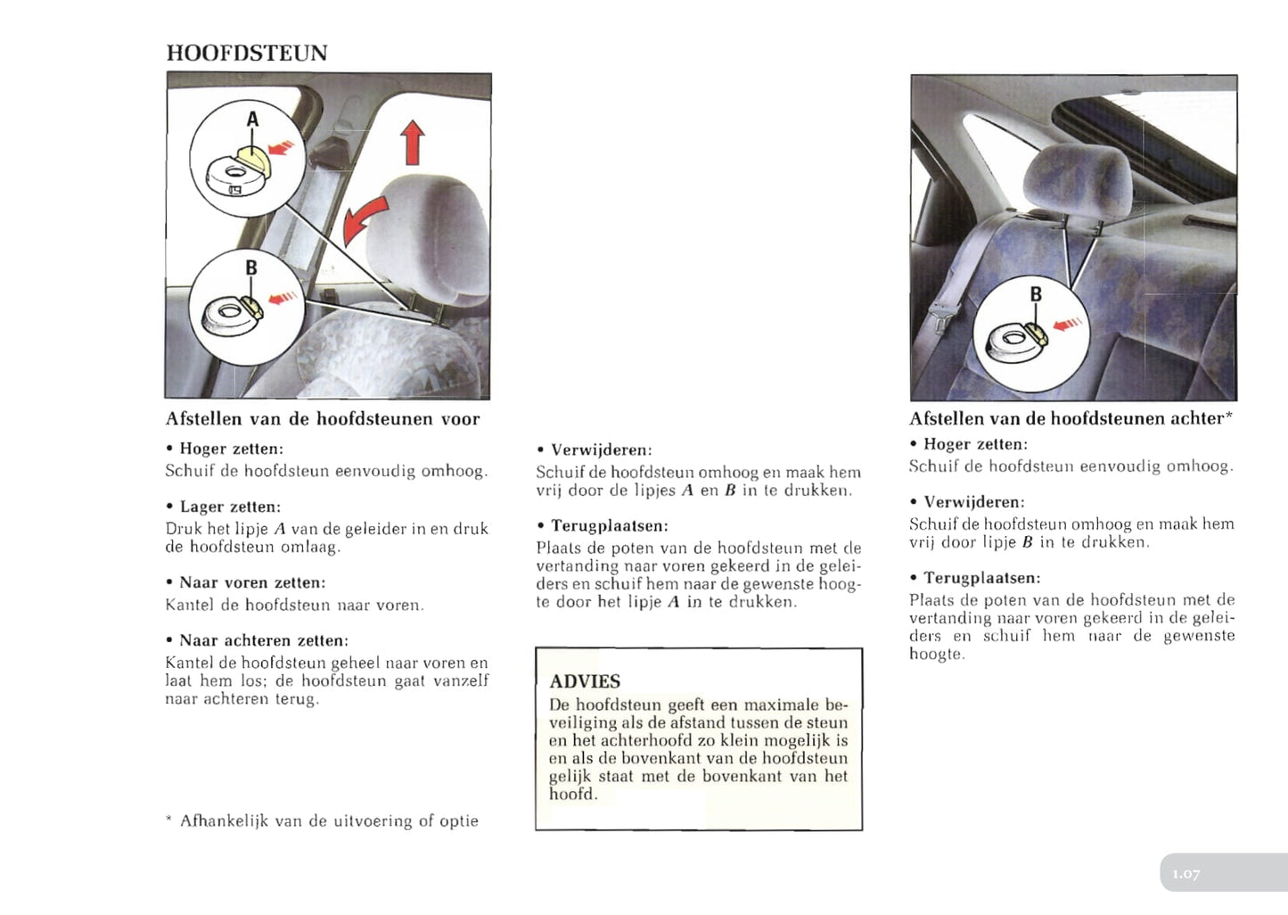 1996-1997 Renault Laguna Bedienungsanleitung | Niederländisch