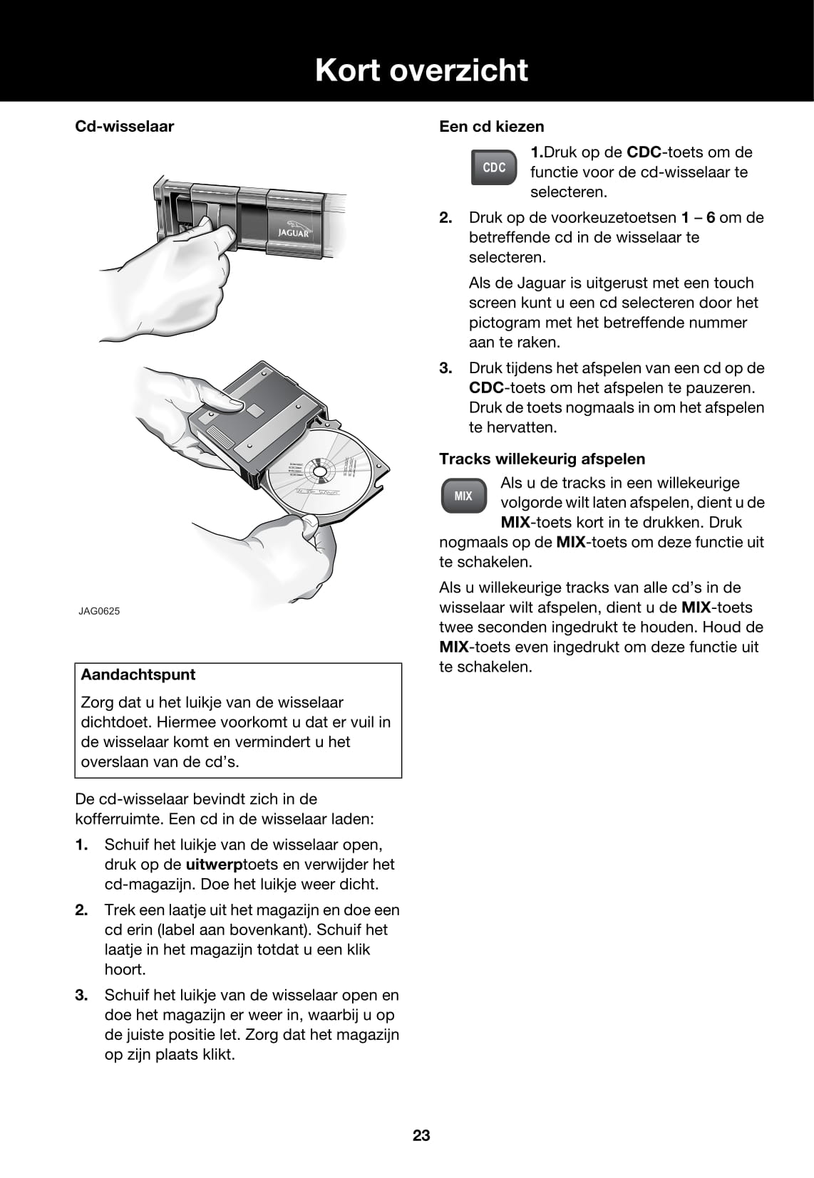 2007-2008 Jaguar XJ Owner's Manual | Dutch