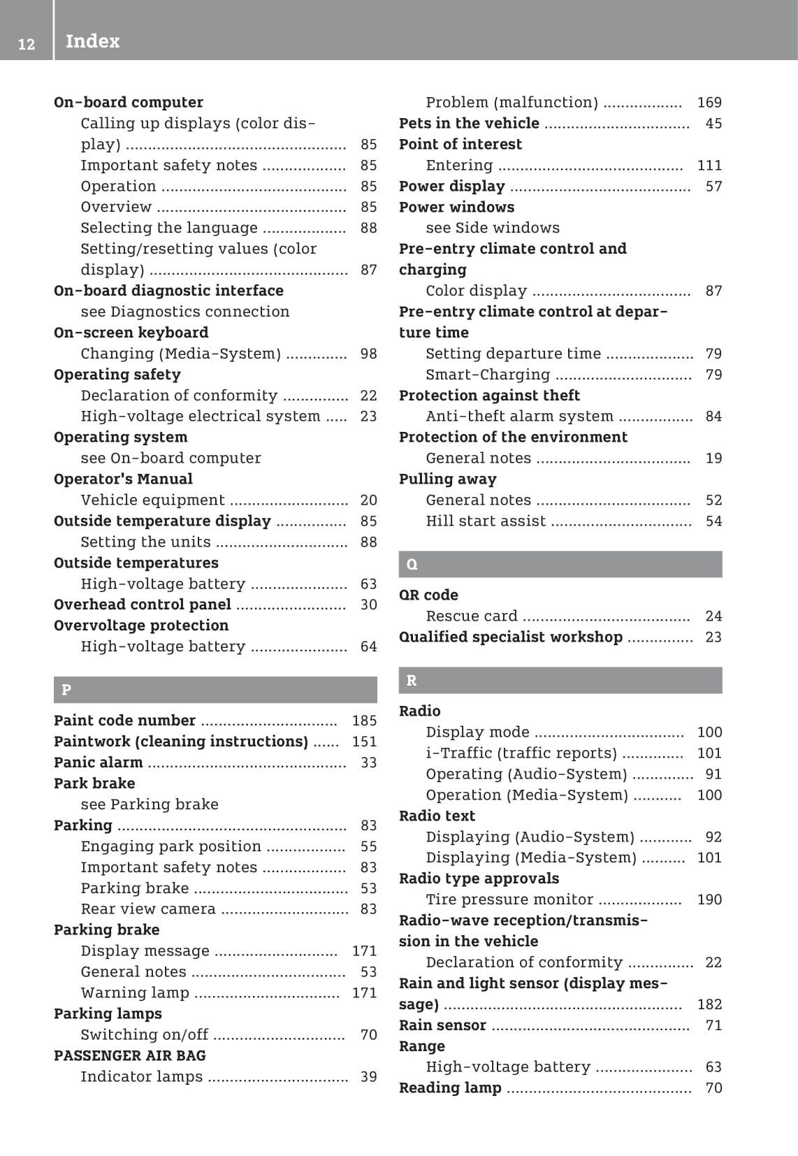 2016-2020 Smart Fortwo Owner's Manual | English
