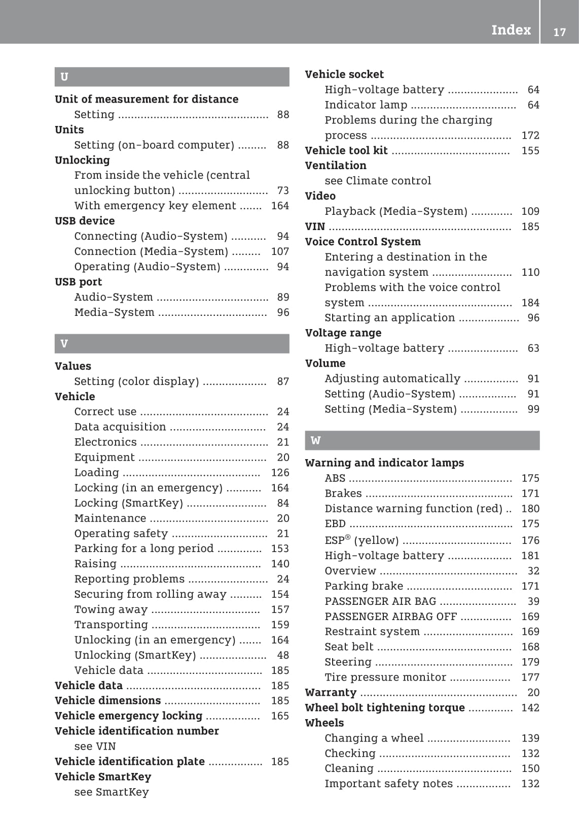 2016-2020 Smart Fortwo Owner's Manual | English